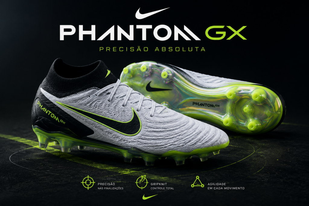 Nike Phantom GX chuteira futebol society