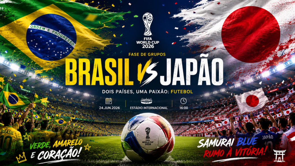 Brasil x Japão na Copa 2026: Neto liga o alerta para confronto perigoso chatgpt image 29 de jun. de 2026, 07 03 59