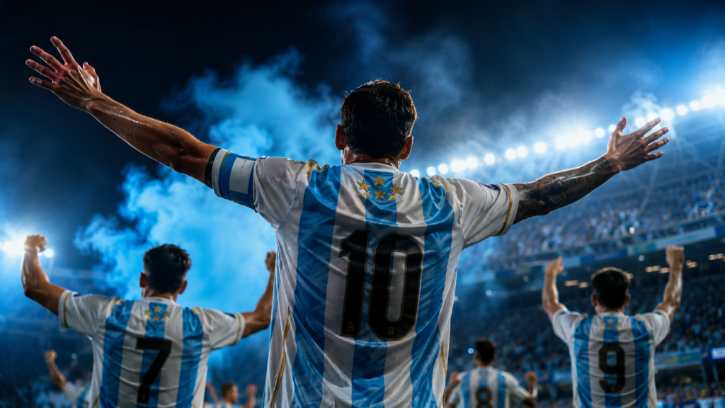 comemoração da argentina