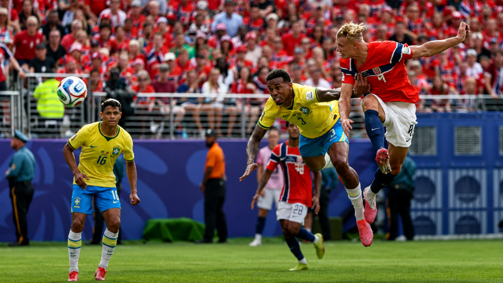 Brasil eliminado pela Noruega na Copa do Mundo 2026