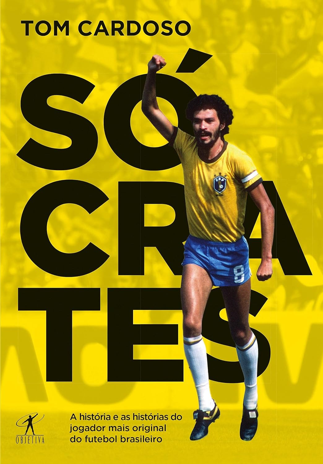 Livro Sócrates de Tom Cardoso, biografia do craque da Seleção de 1982