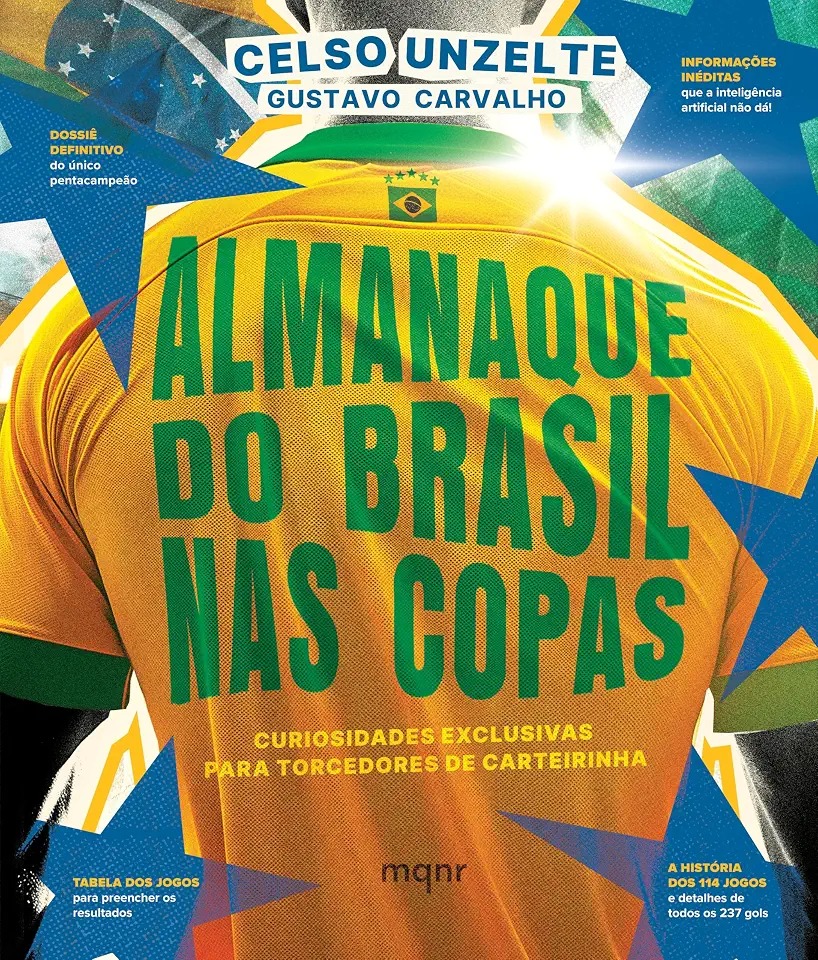 Capa do livro Almanaque do Brasil nas Copas