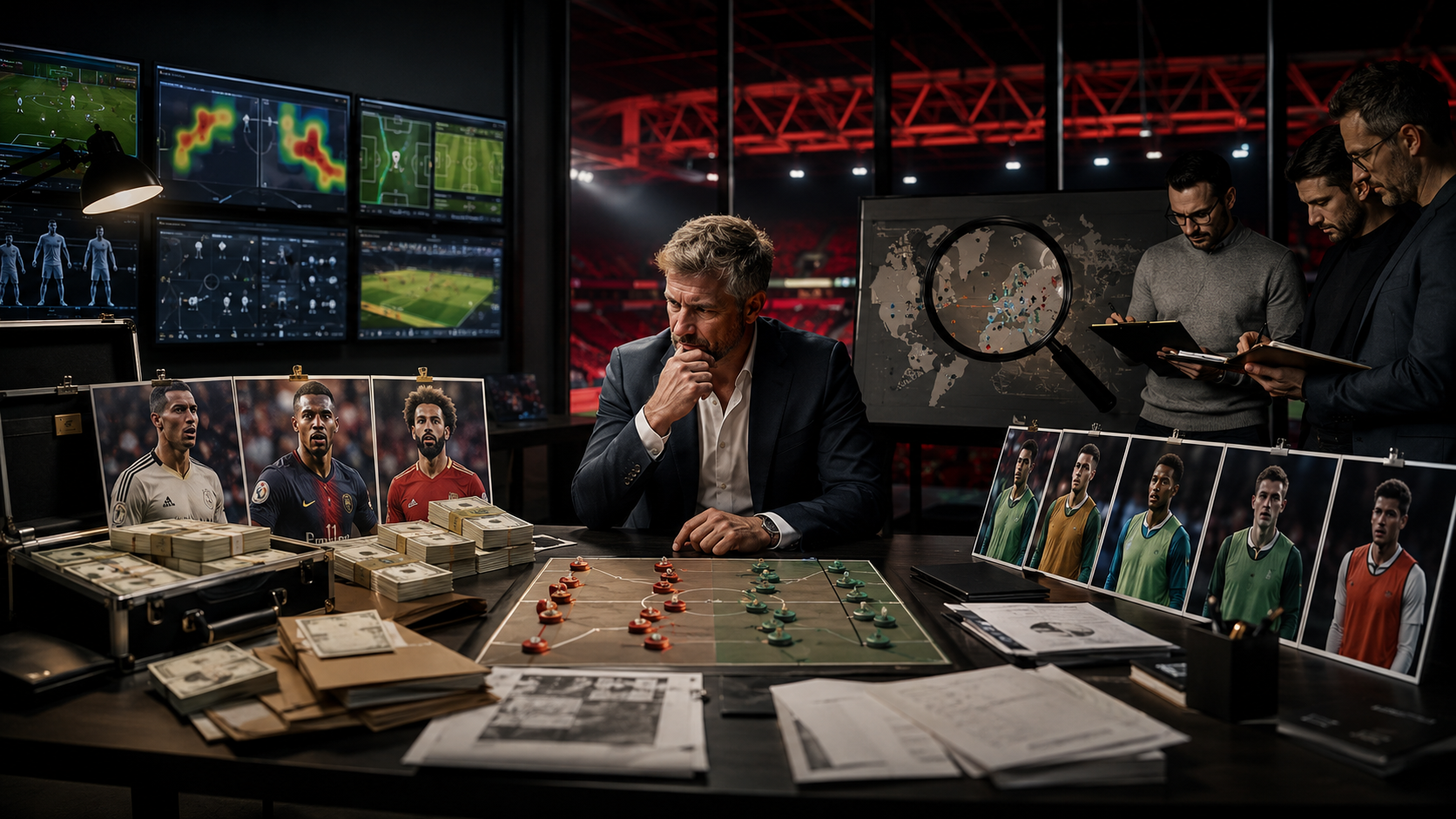 Diretor esportivo analisa jogadores caros e oportunidades de mercado