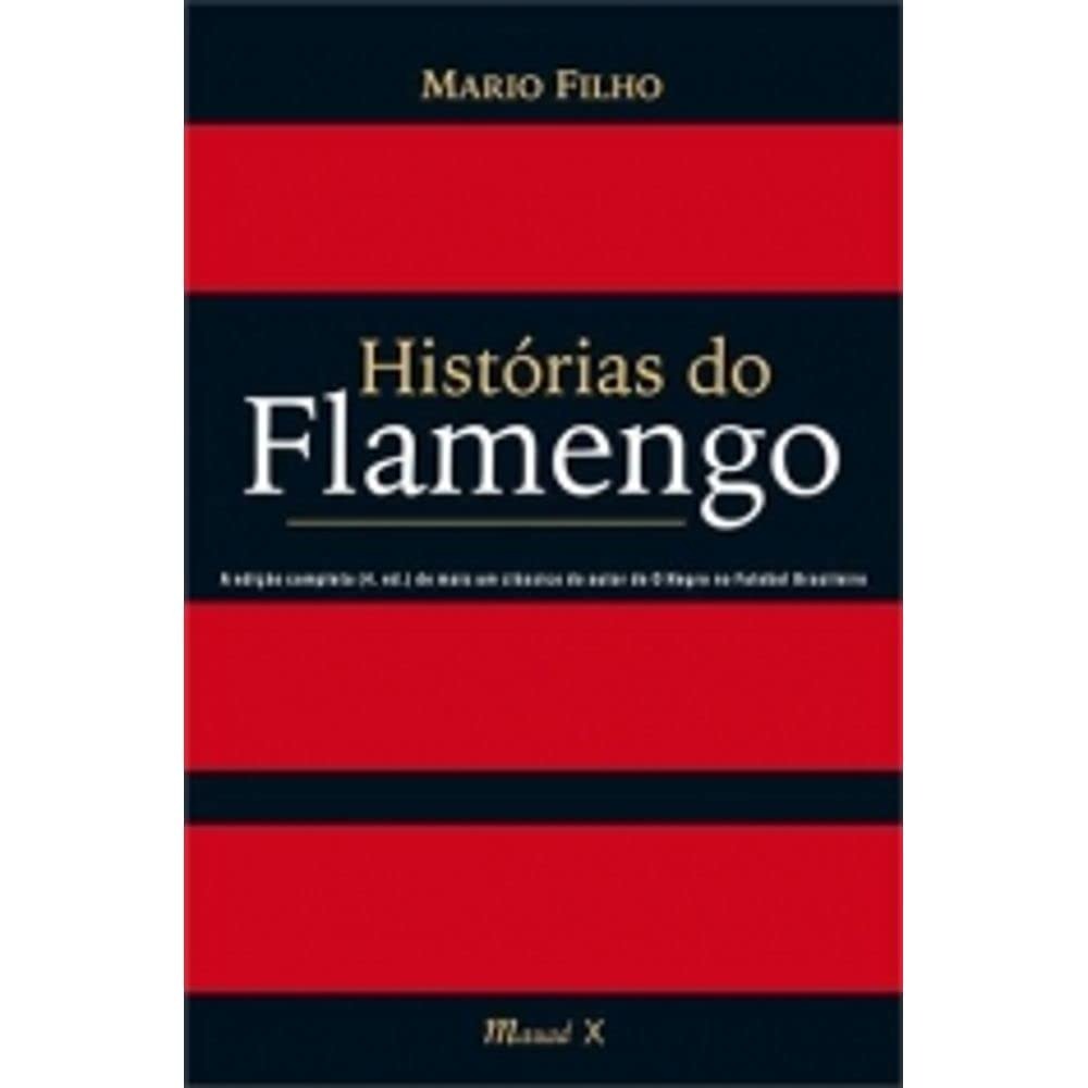 Capa do livro Histórias do Flamengo de Mario Filho